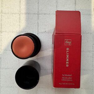 avon fmg glimmer be blushed cheek color blushing nude